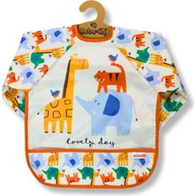Bebechi Bambino Kids Uzun Kollu Mama ve Aktivite Önlüğü Safari (6-24 Ay)