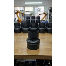 Vav Mühendislik Cam Boru Pelet Soba Dönüştürücü Küçültücü Düşürücü Aparat Redüksiyon 13 CM\10CM