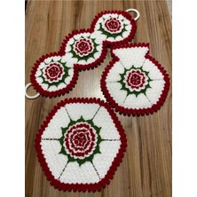 öztürk Çeyizlik ve Banyo Lif Takımı 3'lü Set.