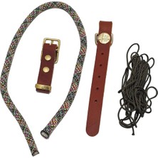 Lieblingsfreund El Yapımı Ip Deri Tasma M Beden (Malzeme Paketi)