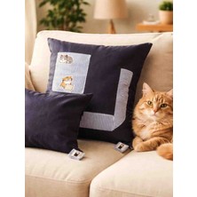 Belmas Home Kırlent Kılıfı 43X43 Sevımlı Dostlar