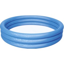 Bestway 3 Boğum Çocuk Havuzu, 102X25 Cm, Eğlenceli ve Renkli Tasarım