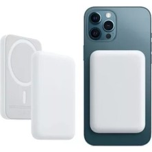 Gaman Magsafe 5000 Mah Powerbank Kablosuz Şarj Cihazı Wireless Şarj Powerbanki