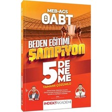Indeks Akademi Öabt Meb-Ags Beden Eğitimi Şampiyon 5 Deneme Çözüm