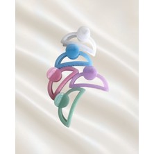 Cihania Store 2li Oval Renkli Mandal Toka 9 Cm- Karışık Renk