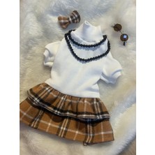 Feyza Design Sevimli Baharlık Köpek ve Kedi Elbisesi, Renkli ve Rahat Tasarım