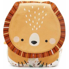 Sassı Sırt Çantası A5 Boyutlu - Cesur Aslan