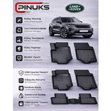 PINUKS Land Rover Range Rover Sport 2015 3D Premium Araca Özel Oto Paspas Seti