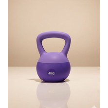 PremiumPort 4 kg Yumuşak Tabanlı Kettlebell ile Güvenli ve Sessiz Antrenman