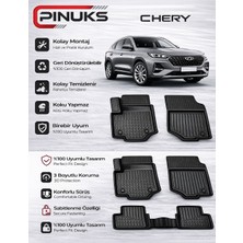 PINUKS Chery Omoda 5 2023 3D Premium Araca Özel Oto Paspas Seti