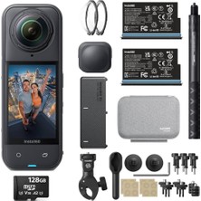 INSTA360 X5 360° Motorcycle Essentials Bundle 128GB (Türkiye Distribütörü Garantili)