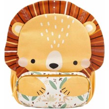 Sassı Çocuk Sırt Çantası A4 Boyutlu - Cesur Aslan