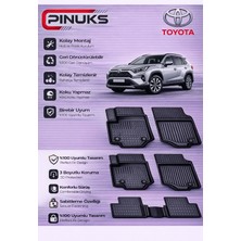 PINUKS Toyota Toyota Camry Hybrıd 2024 3D Premium Araca Özel Oto Paspas Seti