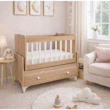 Kidy Woody Smart Çekmeceli Sallanan 50*100 Suntalam Beşik