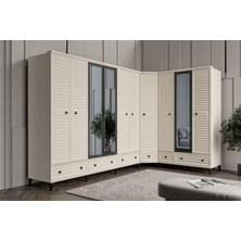 Doressa Risk Moon Köşe Gardırop