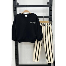 Erkek Çocuk Çizgili Alt Üst  Takım