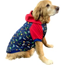 Feyza Design Büyük Irk Uzay Temalı Köpek Sweatshirt (11-45 Kg) Rahat ve Şık Ürün