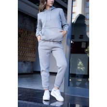 EYDAMOON Relax Fit Kışlık Kalın Içi Yünlü Alt Üst Takım