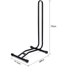 PremiumPort Hafif ve Kullanışlı Portatif Bisiklet Standı, Beyaz Renk, Pratik Tasarım