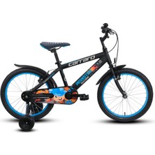 Carraro Monster  16 Jant Siyah Gri Mavi Çocuk Bisikleti