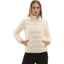 Lumberjack 5W Wl 1star 5pr Kadın Mont Ekru