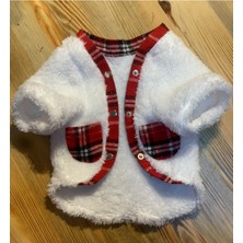 Feyza Design Yumuşak ve Sıcacık Peluş Hırka, Köpek ve Kedi Dostlarınız Için Ideal