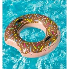 Bestway Donut Simit Tutunmalı 91 Cm, Kahverengi, Dayanıklı ve Pratik Kullanım