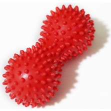 Kinetape Kine Tape Kas Gevşetici Masaj Topu Dikenli Duyu Uyarıcı Egzersiz El Ayak Topuk Masajı Kırmızı