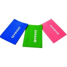 PremiumPort Esneklik ve Güç Kazandıran 3'lü Pilates Lastiği Seti