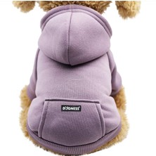 Feyza Design Rahat ve Şık Köpek Kapüşonlu Sweatshirt, Yumuşak ve Konforlu Tasarım