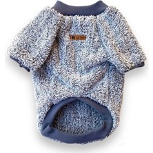 Feyza Design Yumuşak ve Rahat Gri Peluş Köpek Sweatshirt, Şık ve Kullanışlı Tasarım