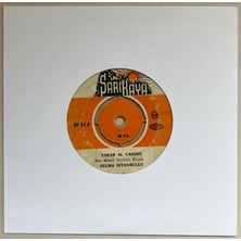 Sarıkaya Plak Selma Istanbullu Yarab Al Canımı - Maziyi Unuttunmu  45 Lik Plak (Orijinal Dönem Baskı)