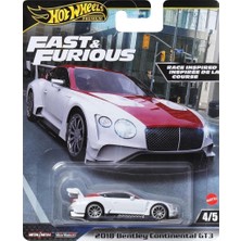 Hot Wheels Premium - F&f - 2018 Bentley Continental Gt3 4/5