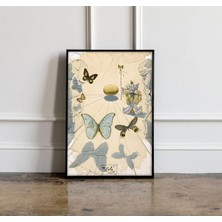 Ninastore Salvador Dali, Ipek Alegorisi, 1950, Baskı, Salvador Dali Sergisi Posteri, Kelebek Posteri, Kelebek