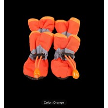 Feyza Design Renkli Köpek ve Kedi Ayakkabı Patik Seti, Paraşüt Kumaş, Konforlu Koşu