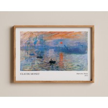 Ninastore Claude Monet'nin "izlenim Gün Doğumu" Baskısı, Le Havre Limanı Deniz Manzarası, 1872, Şafak Işığı, I