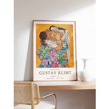 Ninastore Gustav Klimt Sanat Baskısı Aile Kucaklaşması Gustav Klimt Posteri Art Nouveau Modern Sanat Duvar San