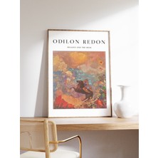 Ninastore Odilon Redon Sergi Posteri Pegasus ve Ilham Perisi At Sanatı At Baskısı Ünlü Sanat Duvar Sanatı Deko
