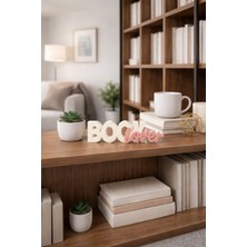 Novatech İnovasyon Book Lover Dekoratif Yazı Objesi Ev Dekorasyonu Kitaplık Dekoru Obje Hediye Alternatifi