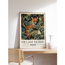 Ninastore William Morris Baskısı William Morris Sergisi Posteri Kew Bahçeleri Baskısı Londra Baskısı William M