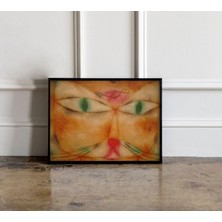 Ninastore Paul Klee Kedi ve Kuş (1928) Baskısı Paul Klee Posteri Paul Klee Sanatı Bauhaus Baskısı Bauhaus Post