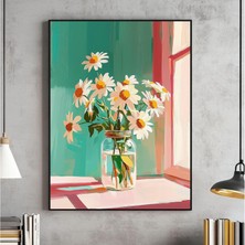 Ninastore Duygusal Çiçekli Natürmort Baskıya Uygun Maksimalist Indie Baskı Kır Evi Tarzı Resim Retro Eklektik