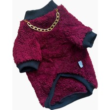 Feyza Design Renkli Peluş Sweat, Köpek ve Kedi Için Rahat ve Şık Tasarım