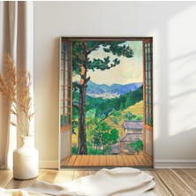Ninastore Henri Matisse Açık Pencere Japon Duvar Sanatı Fovizm Çiçekli Poster Yaz Baskıları Fuji Dağı Baskısı