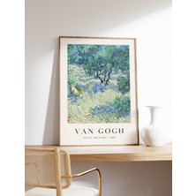 Ninastore Van Gogh Sanat Baskısı Zeytin Bahçesi Van Gogh Posteri Ünlü Tablolar Sanat Ağacı Sanat Manzara ve Do