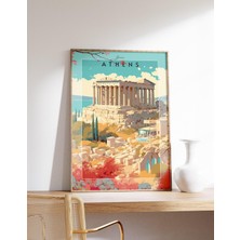 Ninastore Yunanistan Seyahat Baskısı | Yunanistan Seyahat Posteri | Yunanistan Duvar Sanatı | Yunanistan Poste