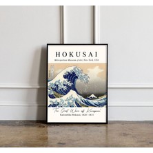 Ninastore Katsushika Hokusai Posteri Büyük Dalga Posteri Japon Sanatı Vintage Poster Katsushika Hokusai Baskı