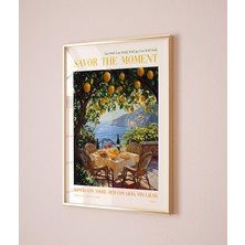 Ninastore Italyan Fresko Severler Için Alıntı Poster Italya Yemekleri Mutfak Duvar Sanatı Italyan Amalfi Ev De