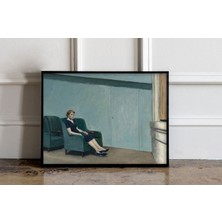 Ninastore Edward Hopper Posteri Edward Hopper Baskısı Edward Hopper Duvar Sanatı Edward Hopper Sergi Baskısı E