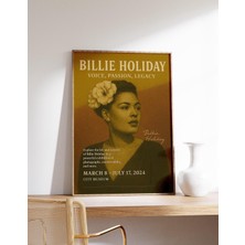 Ninastore Billie Holiday Posteri Caz ​​efsanesi Duvar Sanatı Vintage Tarzı Müzik Baskısı Billie Holiday Dekora